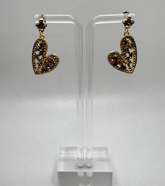 Heart earrings