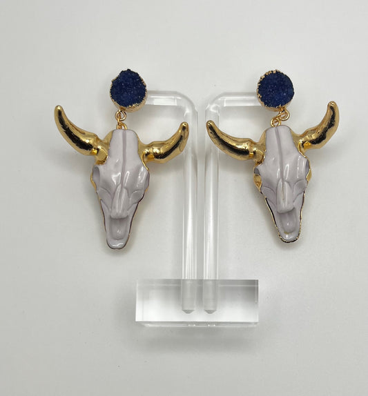 Bull earrings