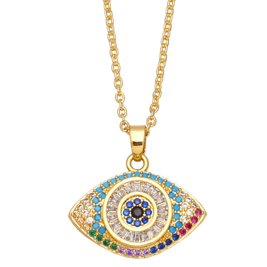 Eye Multicolor Necklace