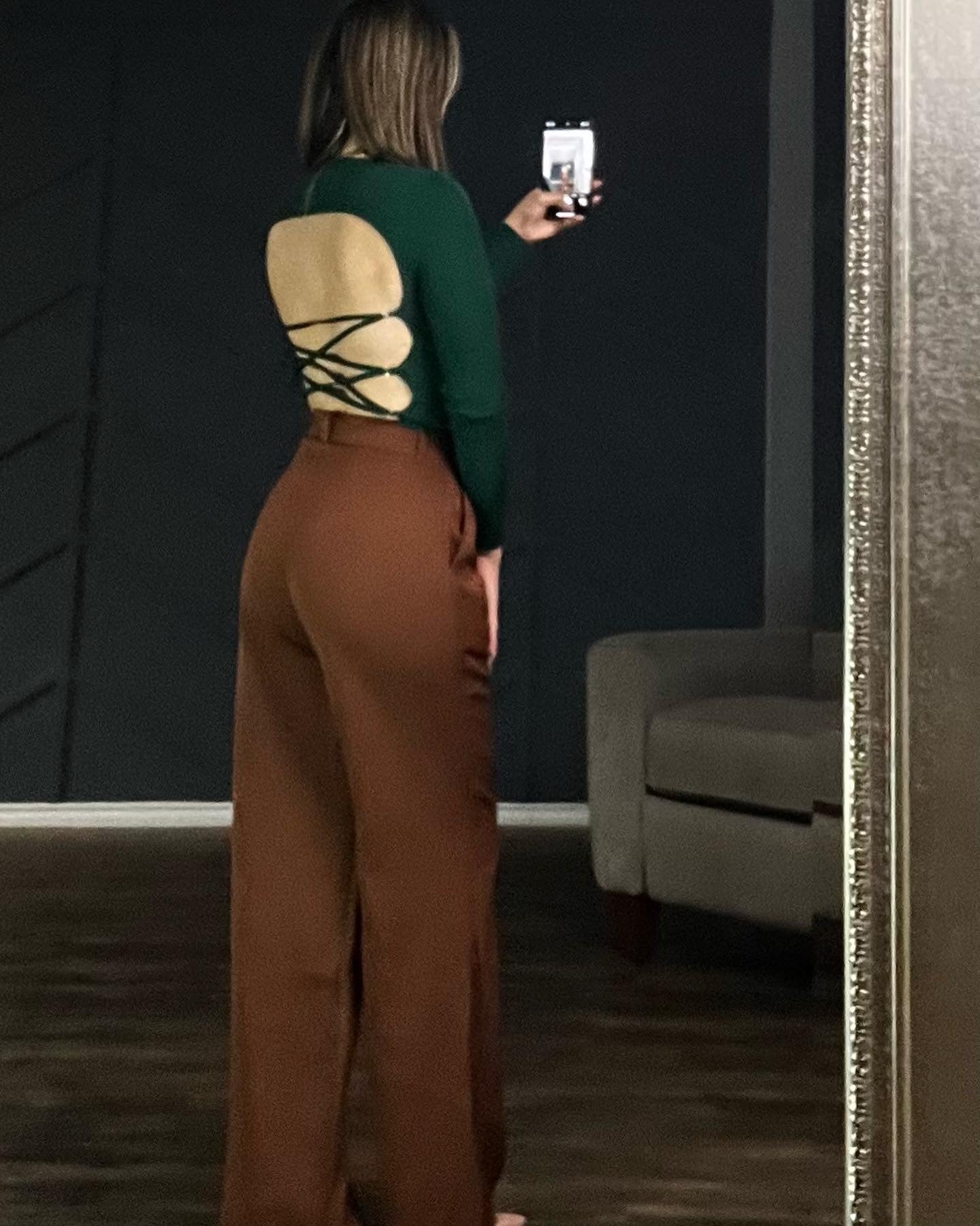 Crop top Open Back